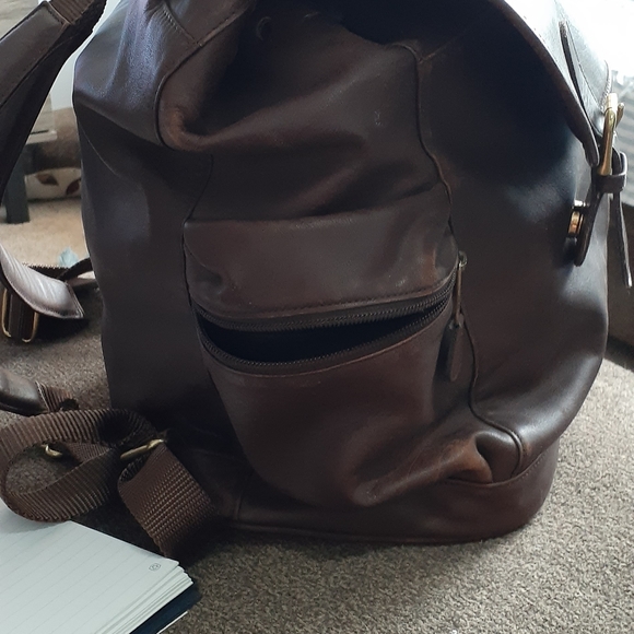Coach leather backpack - Picture 4 of 5